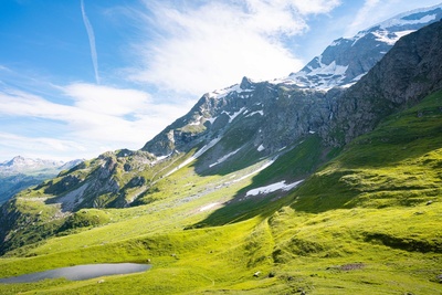 Wanderweg im Nationalpark Vanoise